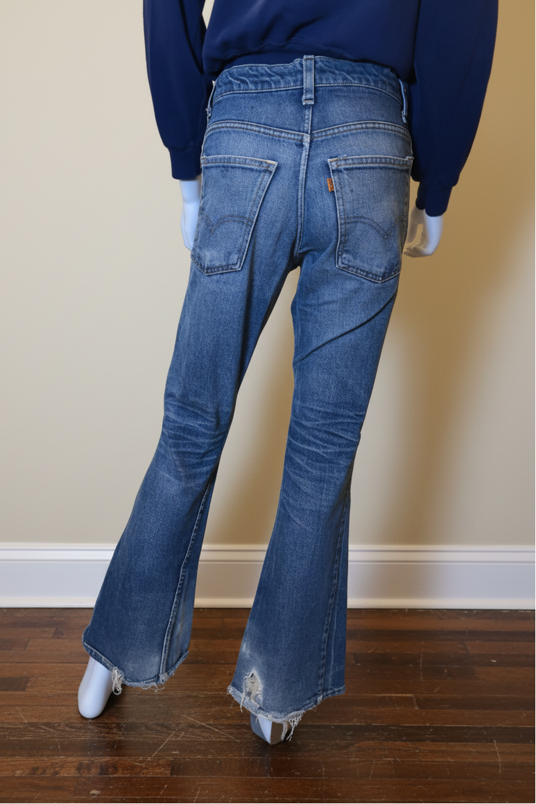 Vintage 70s Levis Orange Tab 646