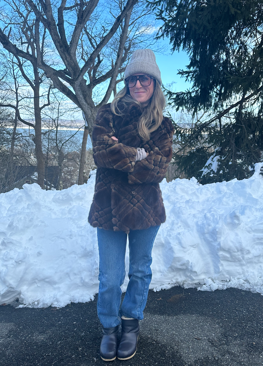 Vintage 60s Fur Coat