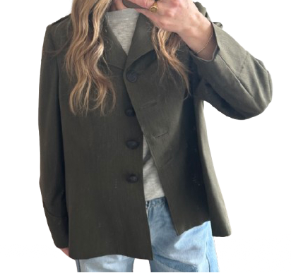 Vintage 50s/60s Military Swing Coat