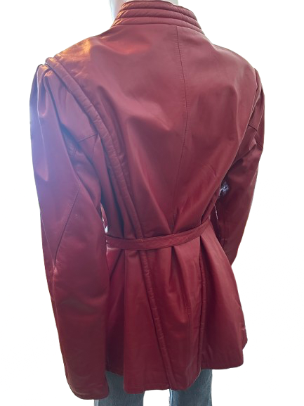 Vintage 70s/80s Red Leather Jacket