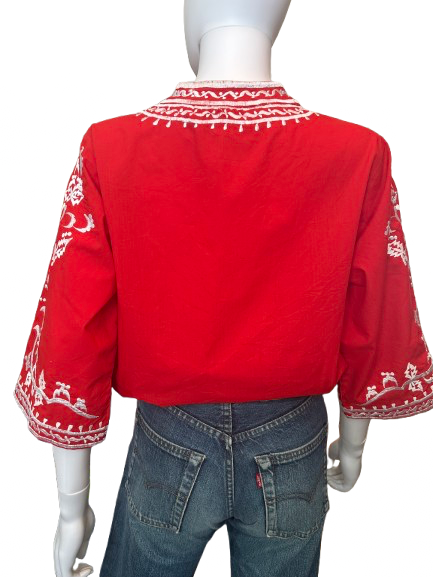 Vintage 60s/70s Embroidered Blouse
