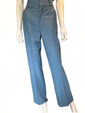 Vintage 70s Dusty Blue Trousers