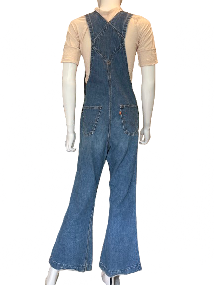 Vintage 1970s Levis Bell Bottom Overalls