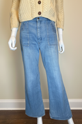 Vintage 1970s Denim Sailor Pant