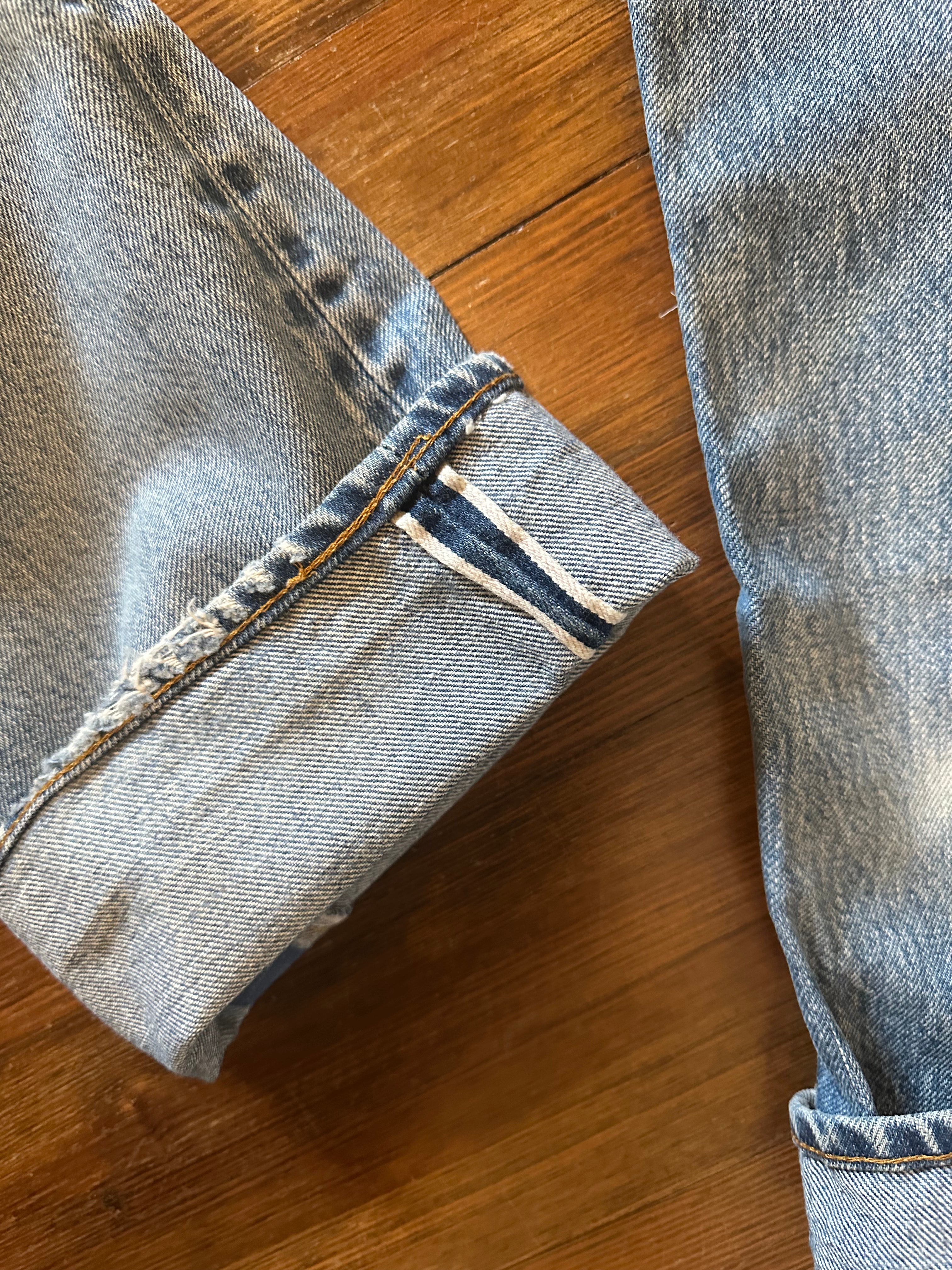 *RARE* Vintage 1970s Levis Redline Selvedge 501