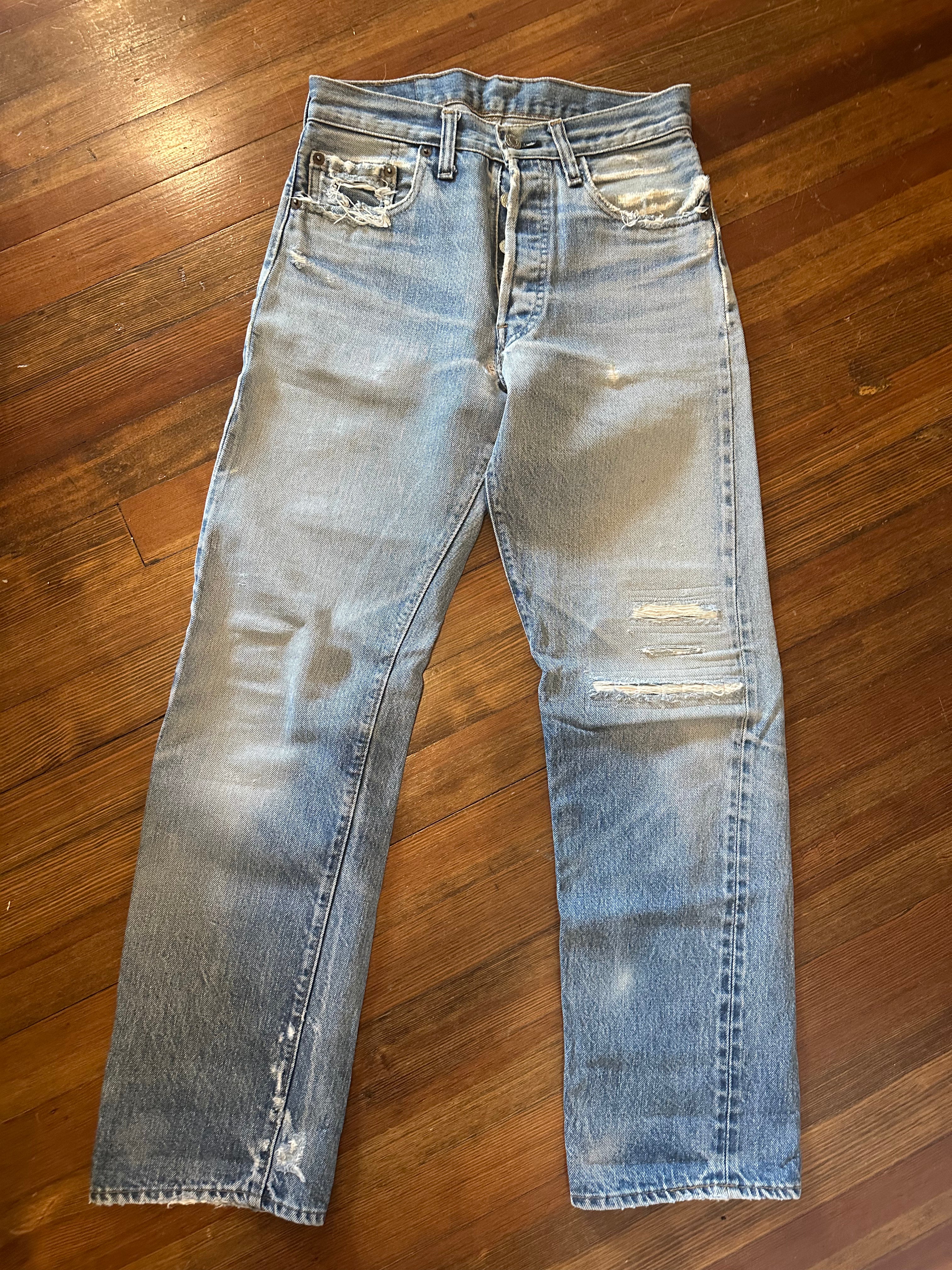 *RARE* Vintage 1970s Levis Redline Selvedge 501