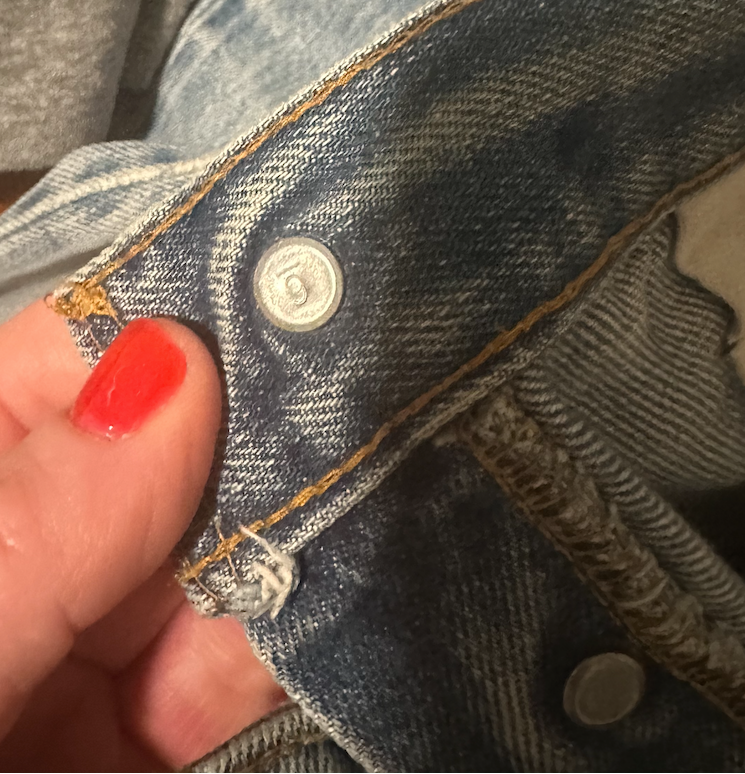 *RARE* Vintage 1970s Levis Redline Selvedge 501